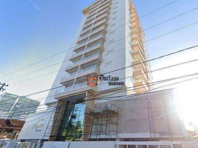 Apartamento com 2 dormitórios à venda, 60 m² por R$ 485.000 - Canto do Forte - Praia Grande/SP