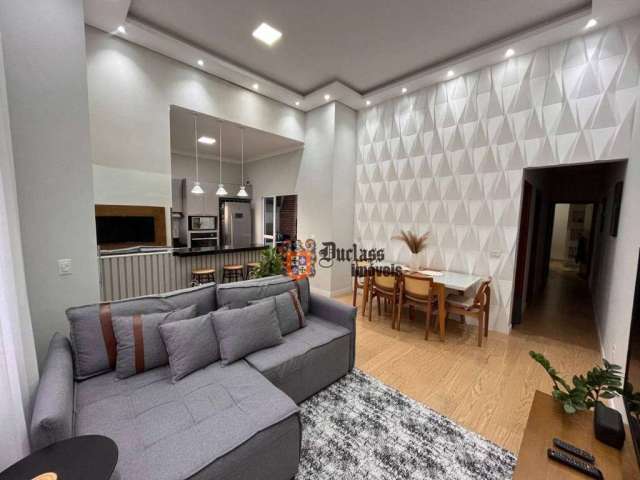 Casa com 3 dormitórios à venda, 132 m² por R$ 820.000,00 - Jardim Moriyama - Indaiatuba/SP