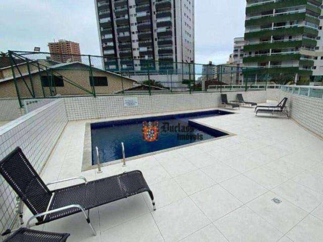 Apartamento com 2 dormitórios à venda, 72 m² por R$ 450.000 - Guilhermina - Praia Grande/SP