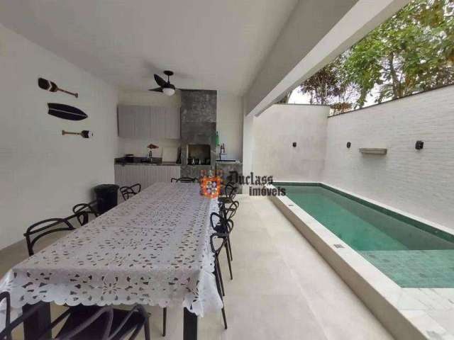 Sobrado com 4 dormitórios à venda, 290 m² por R$ 1.600.000 - Enseada - Guarujá/SP