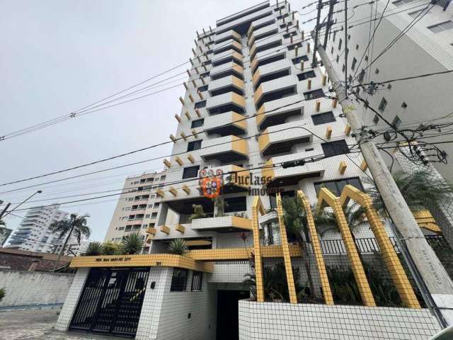 Apartamento com 2 dormitórios à venda, 100 m² por R$ 550.000 - Vila Guilhermina - Praia Grande/SP