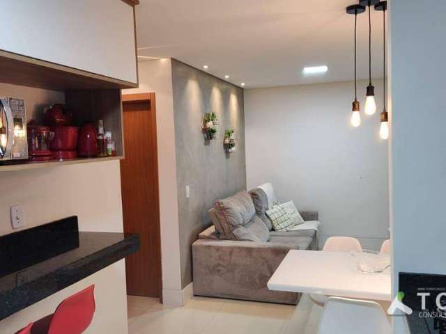 Apartamento com 2 dormitórios à venda, 45 m² por R$ 220.000,00 - Caguaçu - Sorocaba/SP