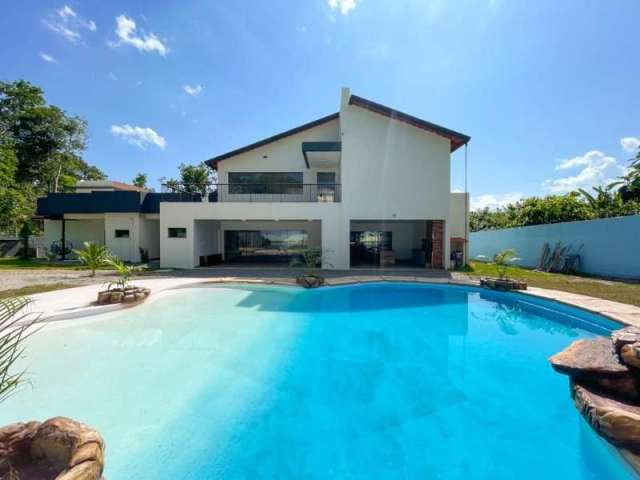 Casa em condomínio fechado com 4 quartos à venda na Alameda Carlota Bonfim, Ponta Negra, Manaus, 1431 m2 por R$ 2.700.000