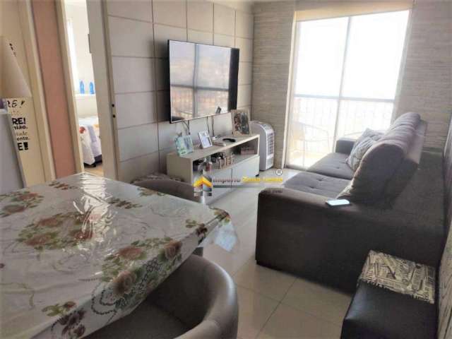 Apartamento todo mobiliado com 2 dormitórios, 1 vaga de garagem à venda, 51 m² por R$ 330.000 - Cangaíba - São Paulo/SP