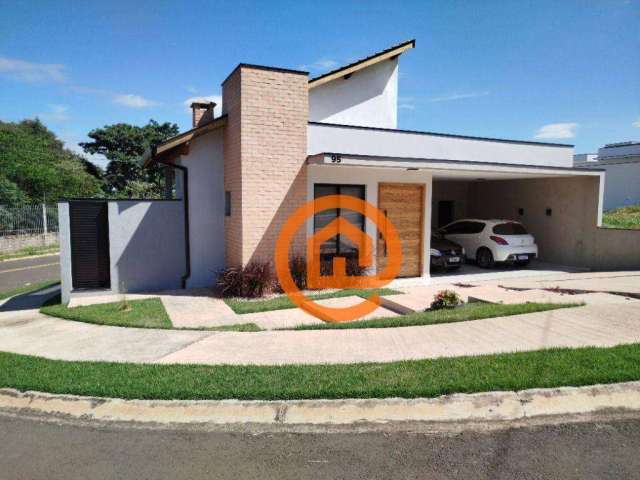 Casa com 3 dormitórios à venda, 157 m² por R$ 1.290.000,00 - Residencial Evidências  - Indaiatuba/SP