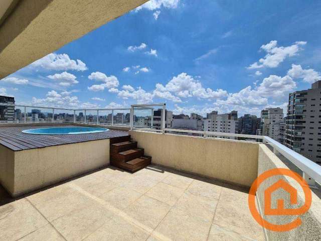 Cobertura com 4 dormitórios à venda, 234 m² por R$ 3.400.000 - Moema - São Paulo/SP