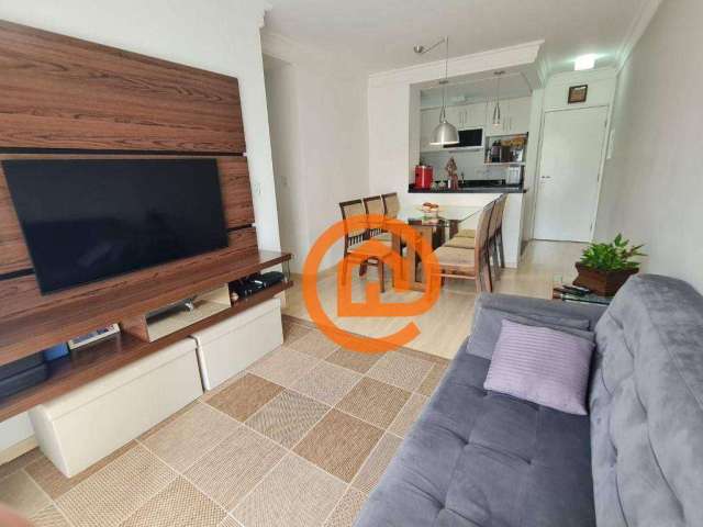 Apartamento com 3 dormitórios à venda, 70 m² por R$ 450.000,00 - Jardim Pacaembu - Jundiaí/SP