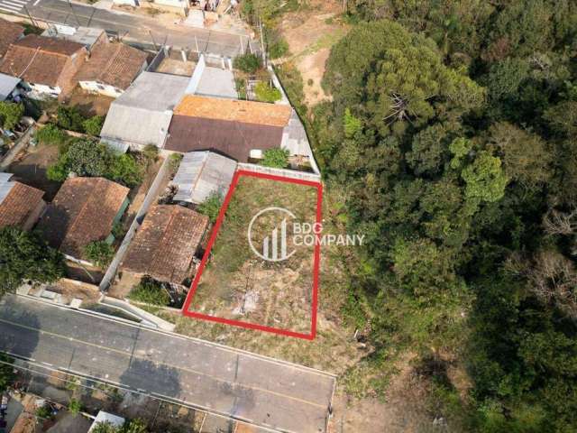 Terreno à venda, 346 m² por R$ 85.000,00 - Vila Matilde - Irati/PR