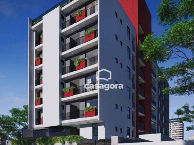 Apartamento com 2 dormitórios à venda, 53 m² por R$ 493.469,00 - Agua Verde - Curitiba/PR