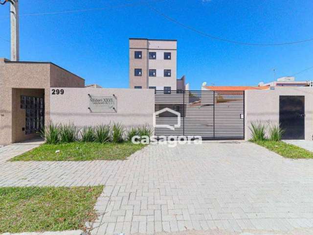 Apartamento com 3 dormitórios à venda, 61 m² por R$ 338.066,67 - Cidade Jardim - São José dos Pinhais/PR