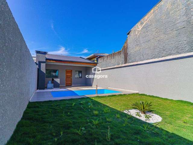 Casa com Piscina no Bairro Estados  Conforto, Lazer e Localização  - Fazenda Rio Grande