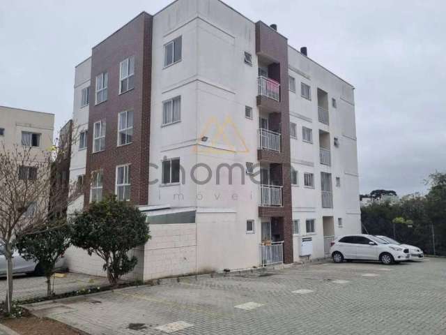 Apartamento com sacada e churrasqueira em São José dos Pinhais, no Santo Antônio, com 45mts2.