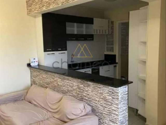 Apartamento semi mobiliado à venda no Condomínio Ilha dos Papagaios, vaga coberta em Colombo, 60mts2.