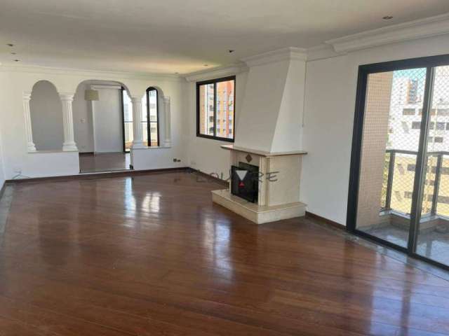 Apartamento com 4 dormitórios para alugar, 235 m² por R$ 15.000,00/mês - Moema - São Paulo/SP