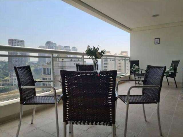 Apartamento para alugar, 108 m² por R$ 18.123,97/mês - Cidade Monções - São Paulo/SP