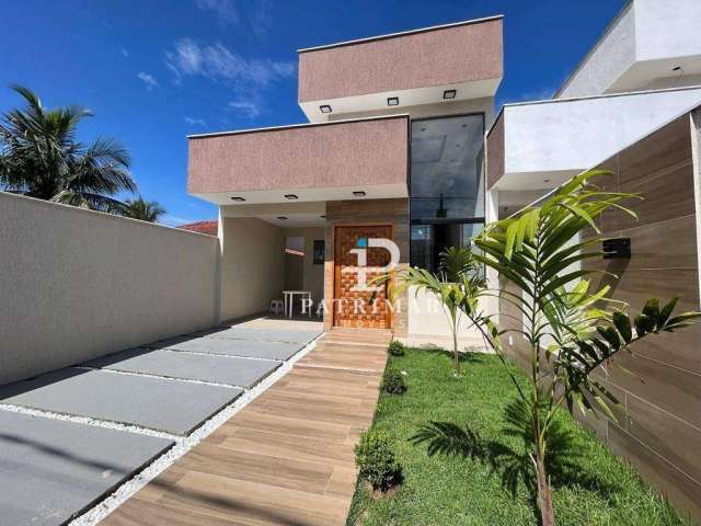 Casa com 3 dormitórios à venda, 98 m² por R$ 630.000,00 - Barroco (Itaipuaçu) - Maricá/RJ