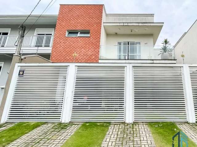 (Estuda permuta e financiamento) Sobrado Semi mobiliado lindo, 03 suítes, piscina, 06 vagas, em São José dos Pinhais PR