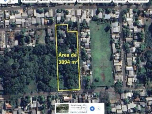 Terreno com 3895 m²,  bem localizado, no Bairro de Porto Meira em Foz do Iguaçu PR