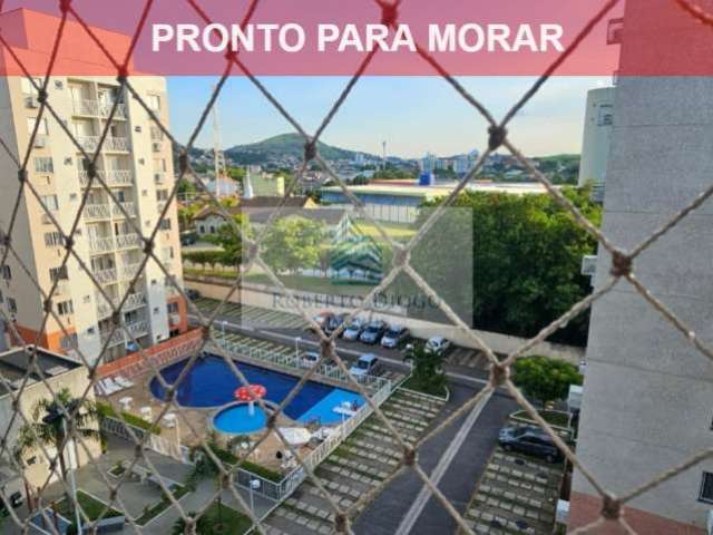 Apartamento à venda em São Gonçalo-RJ, bairro Neves: 2 quartos, 1 sala, 1 banheiro, 1 vaga - 55,00 m2 de área.