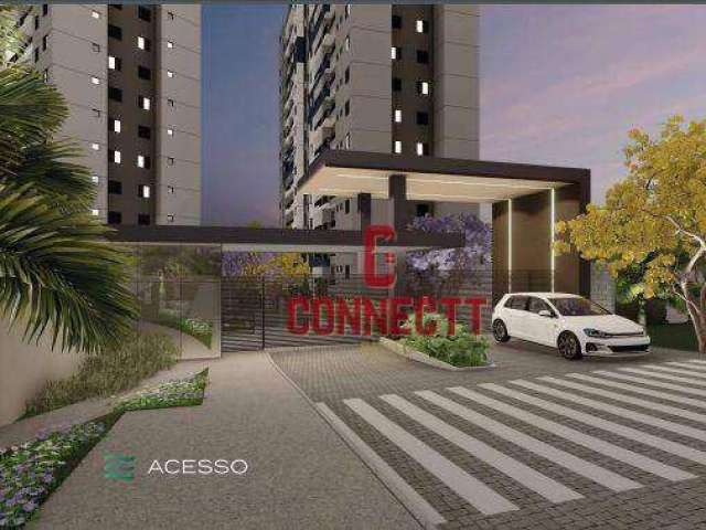 Apartamento com 3 dormitórios à venda, 66 m² por R$ 450.000,00 - Sumarezinho - Ribeirão Preto/SP