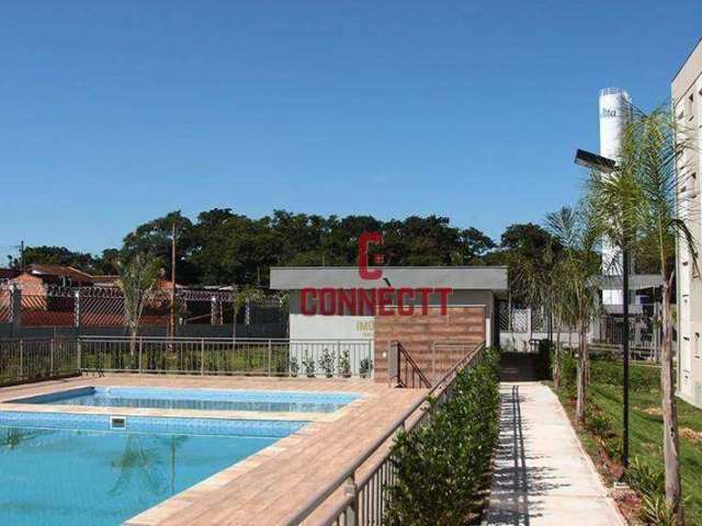 Apartamento com 2 dormitórios à venda, 43 m² por R$ 130.000 - Ribeiro Verde - Ribeirão Preto/SP