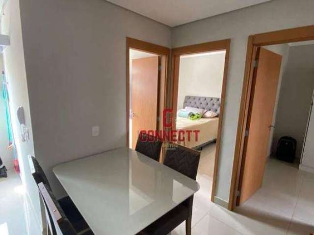 Apartamento com 2 dormitórios à venda, 43 m² por R$ 210.000,00 - Parque dos Lagos - Ribeirão Preto/SP