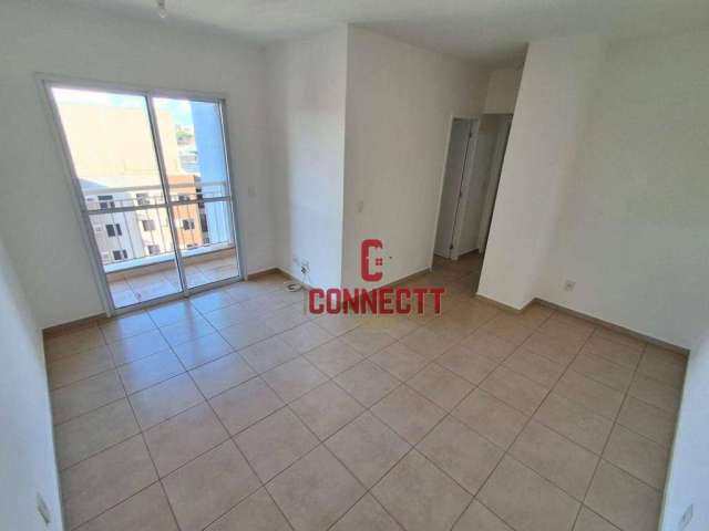 Apartamento com 2 dormitórios sendo 1 suíte para alugar, 57 m² por R$ 1.700/mês - República - Ribeirão Preto/SP