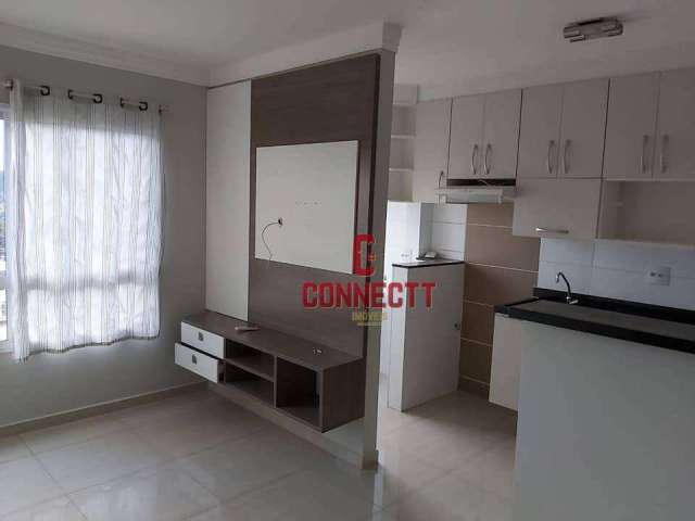 Apartamento com 1 dormitório para alugar, 35 m² por R$ 1.954,17/mês - Residencial Flórida - Ribeirão Preto/SP