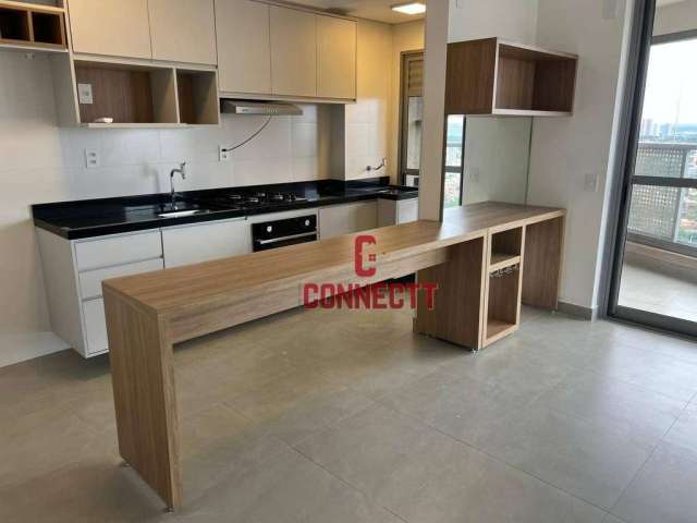 Apartamento com 1 dormitório para alugar, 52 m² por R$ 4.290/mês - Jardim Irajá - Ribeirão Preto/SP