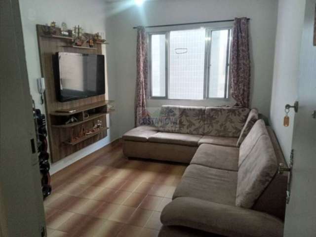 Apartamento à venda -  50m²  com 1 Quarto - Canto do Forte - Praia Grande - SP