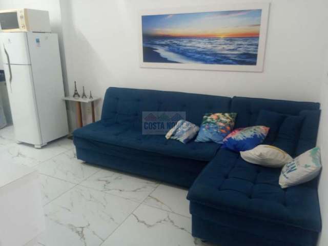 Apartamento à venda com 35m² e 1 quarto - 100 metros do Mar - Mirim - Praia Grande.