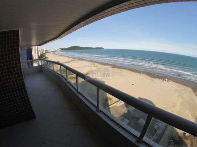 Apartamento à venda de 174 m² - 3 suítes - Frente  mar - Aviação - Praia grande - SP.