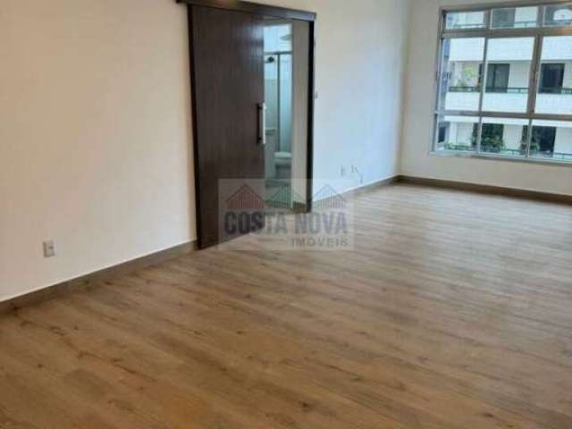 Apartamento 120m² 2 dormitorios 1 suite 2 banheiros 1 vaga demarcada com dependencia de empregada