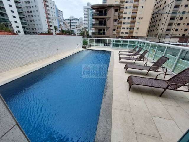 Vende se apartamento 90m² sendo 02 suítes, com sacada, uma quadra da praia, Tupi , Praia Grande