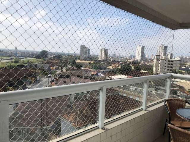 Vende se apartamento de 65m², com sacada, 02 quartos sendo 01 suíte, no Caiçara, Praia Grande