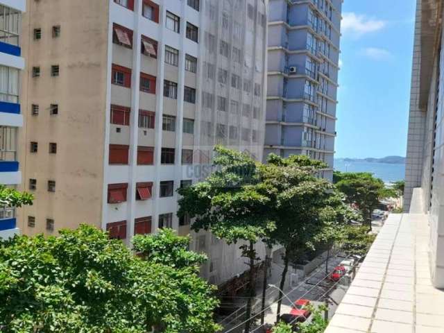 Apartamento de 122m², com 3 quartos , na quadra da praia dos Milionários, vista mar