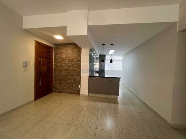 Apartamento Vista Mar, reformado, garagem, 3 quartos, pé na areia