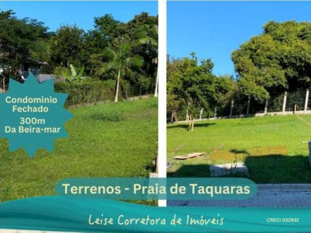 Terreno Praia de Taquaras em Condomínio Fechado, Balneário Camboriú