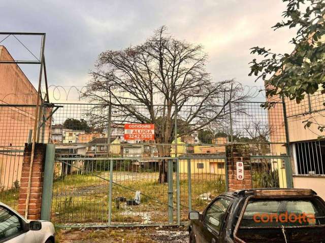 Terreno para alugar, 2282 m² por R$ 12.043,75/mês - Medianeira - Porto Alegre/RS