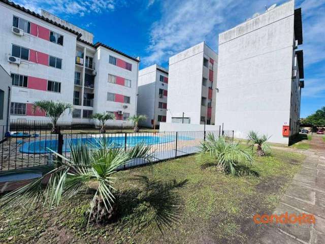 Apartamento com 2 dormitórios para alugar, 45 m² por R$ 1.575,35/mês - Restinga - Porto Alegre/RS