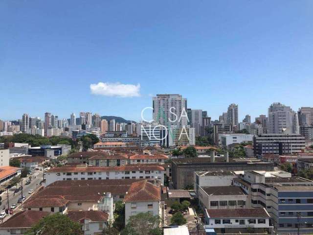 Cobertura com 3 dormitórios à venda, 134 m² por R$ 800.000,00 - Boqueirão - Santos/SP