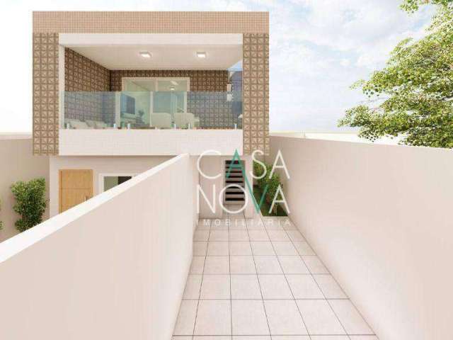 Casa com 3 dormitórios à venda por R$ 1.190.000,00 - Embaré - Santos/SP