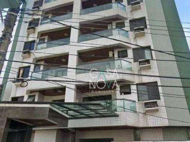 Apartamento com 3 dormitórios à venda, 110 m² por R$ 694.000,00 - Campo Grande - Santos/SP