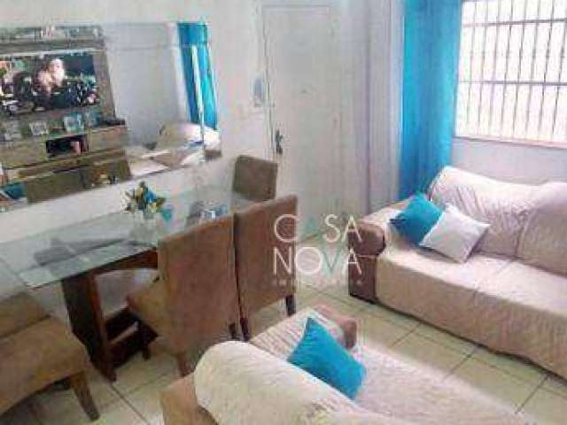 Apartamento com 2 dormitórios à venda, 72 m² por R$ 360.000,00 - Aparecida - Santos/SP