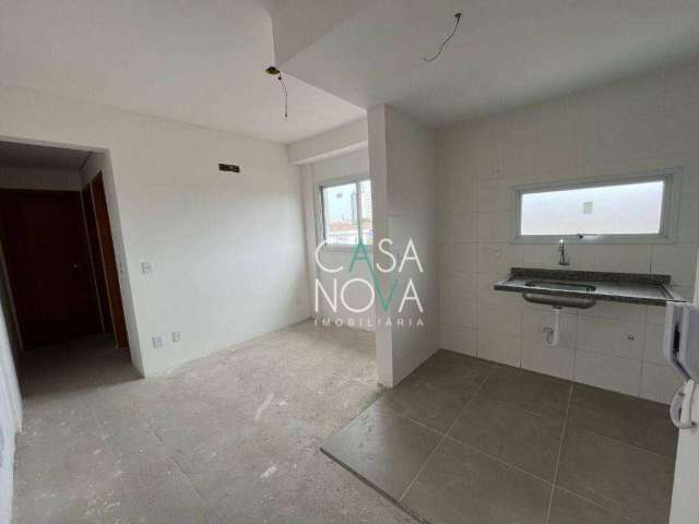 Apartamento com 2 dormitórios à venda, 41 m² por R$ 345.000,00 - Estuário - Santos/SP