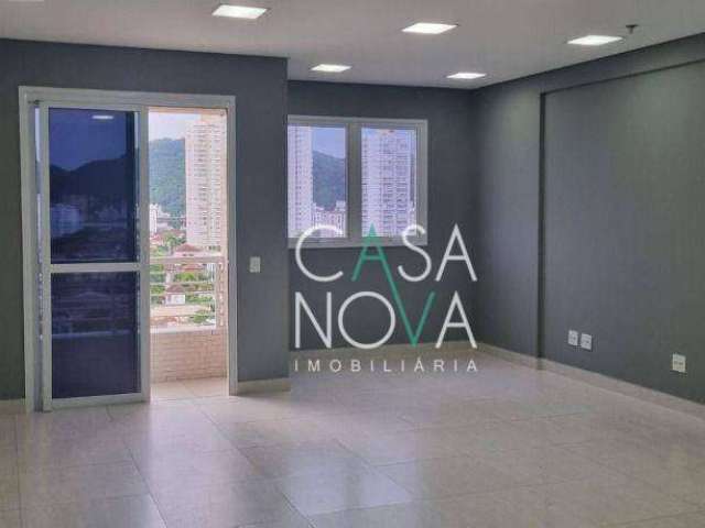 Sala para alugar, 42 m² por R$ 2.950,00/mês - Encruzilhada - Santos/SP