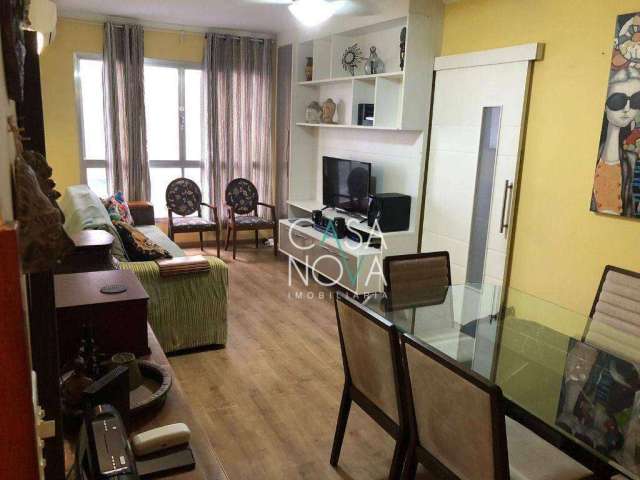 Apartamento com 2 dormitórios à venda, 76 m² por R$ 450.000,00 - Embaré - Santos/SP