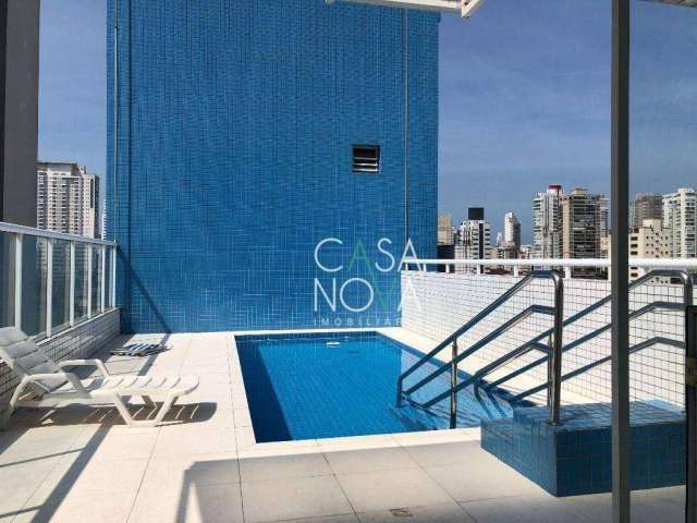 Apartamento com 3 dormitórios, 80 m² - venda por R$ 520.000,00 ou aluguel por R$ 4.200,00/mês - Boqueirão - Santos/SP