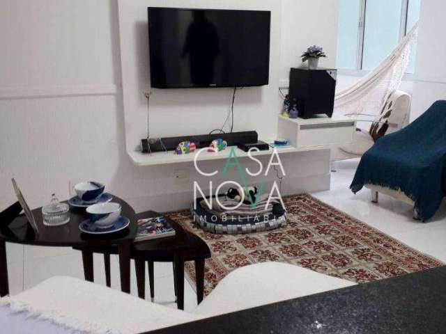 Apartamento com 1 dormitório à venda, 56 m² por R$ 440.000,00 - José Menino - Santos/SP