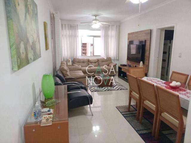 Apartamento à venda, 2 dormitórios sendo 1 suíte 93 metros quadrados - Boqueirão - Santos - SP